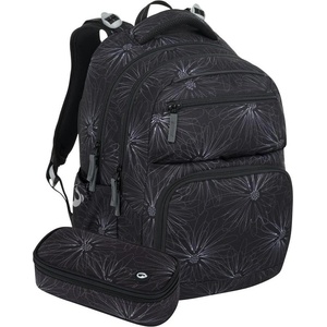 Bagmaster ZIPSTER 25 A Set Black with white flowers (BM-ZIPSTER25-SET)