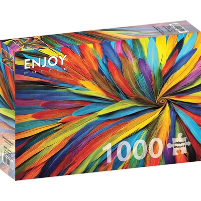 ENJOY Barevné peří 1000 dílků