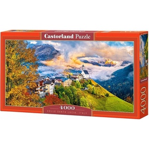 Castorland Панорамен пъзел Castorland от 4000 части - Коле Санта Лучия в Италия (C-400164-2)