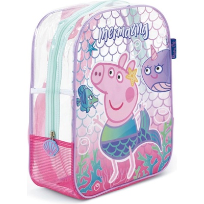 Arditex ДЕТСКА ПЛАЖНА РАНИЦА ПРОЗРАЧНА peppa pig 32*25*23