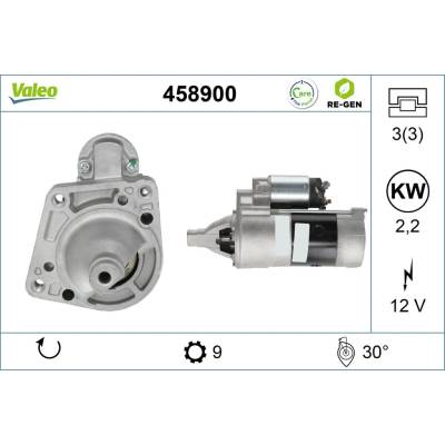 Štartér VALEO 458900