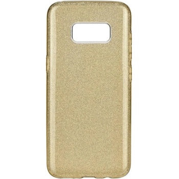 Forcell Блестящ Силиконов Калъф за SAMSUNG S6, FORCELL Shining Case, Златист (5901737411471)