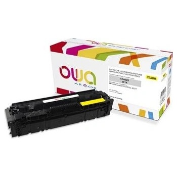 Compatible Yellow CF402X Репродуцирана тонер касета, жълта (K15835OW)
