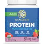 Sunwarrior Protein Warrior Blend | with Pea, Hemp & Goji Berry [375 грама] Горски плодове