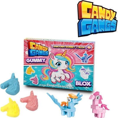 Candy Gangs Jednorožec cukríky s hračkou 60 g