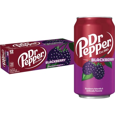 Dr. Pepper Blackberry 12 x 355 ml