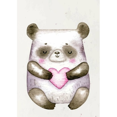Plakát Panda a její srdce