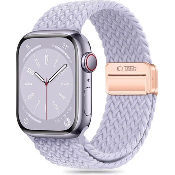 Tech-Protect Найлонова каишка за Apple Watch 6 / 7 / 8 / 9 / 10 / SE (40/41/42 mm) от Tech-Protect Nylonmag - Periwinkle (5906302312863)