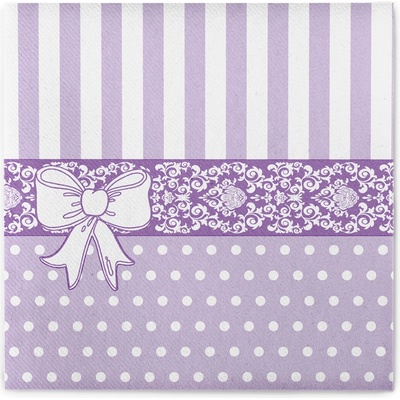 MANK Sovie home 69057 obrúsky Airlaid Dinner Bine fialová 12ks 40x40cm