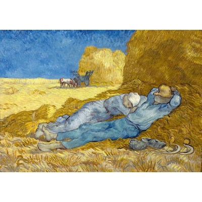 Bluebird Puzzle - Puzzle Vincent Van Gogh - The siesta (after Millet), 1890 - 1 000 piese