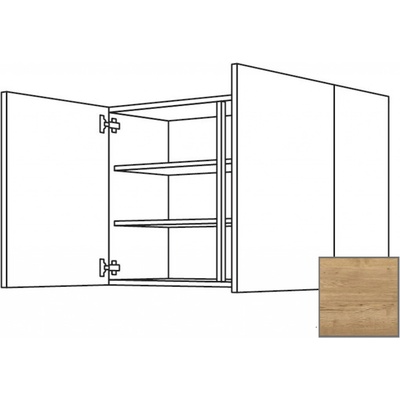 Naturel Kuchyňská skříňka horní Sente24 s dvířky 90x72x35 cm dub sierra 405.W901 – Zboží Mobilmania