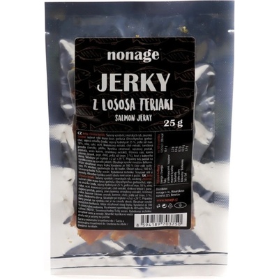 NONAGE Jerky z lososa teriaki 25 g