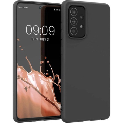 HQWear Калъф HQWear, Silicone Case за Samsung Galaxy A03s, Black (9145576240717)
