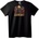 NOONEBRAND Тениска Каубой с Коне и Залез - 2XL, Black
