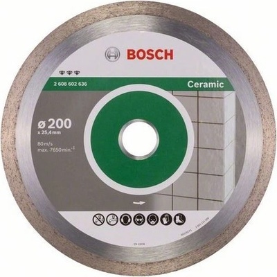 BOSCH Diamantový dělicí kotouč best for ceramic 200 x 25,40 x 2,2 x 10 mm
