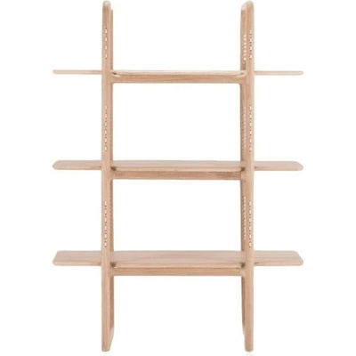 Gazzda Muse regál přírodní 100 cm, 140 cm, 45 cm