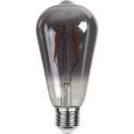 Star Trading Топла LED крушка с нажежаема жичка E27, 2 W Plain Smoke - Star Trading (355-84)
