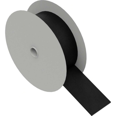 Hebotec 11-KE300001FRT pásek se suchým zipem, ke spojování, háčková a flaušová část, (d x š) 1000 mm x 30 mm, černá, 1 m