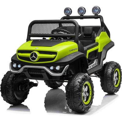 Mamido elektrické autíčko Buggy Mercedes-Benz Unimog 4x4 zelená