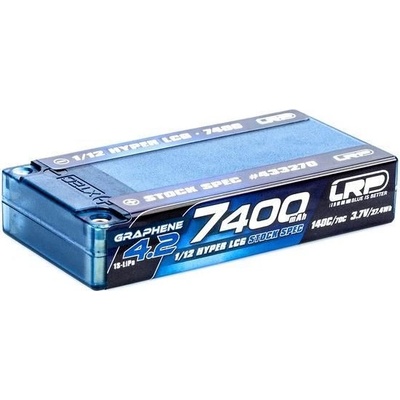 LRP Electronic LRP 1/12 Hyper LCG StockSpec GRAPHENE-4.2 7400mAh Hardcase akumulátor 3.7V 140C/70C