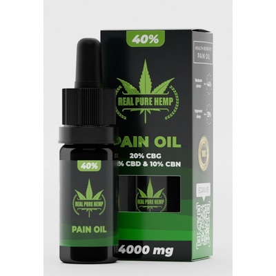 Real Pure Hemp PAIN OIL CBD 10% +CBG 20% + CBN 10% olej 10 ml