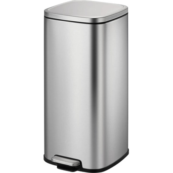 EKO-Europe Кош за отпадъци EKO STELLA с педал (30 л) - хром мат (EKO 938430 - Matt s/s)