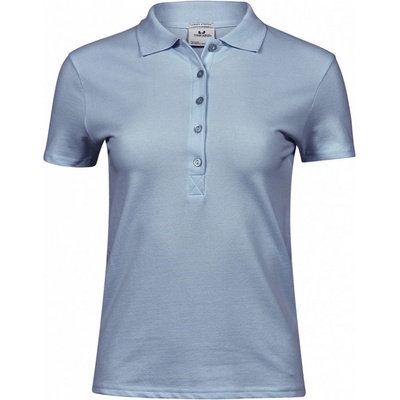 Tee Jays Luxury Polokošeľa dámska Stretch svetlo modrá