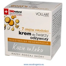 Vollaré Regeneračný krém Kozie mlieko 50 ml