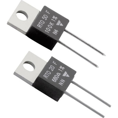 Vishay RTO 50 F-150000 výkonný rezistor 150 kΩ axiální TO-220 50 W 1 % 1 ks Tube