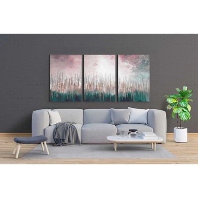 Divio Třídílný obraz na plátně, vzor 20358 Velikost: 60x120 cm