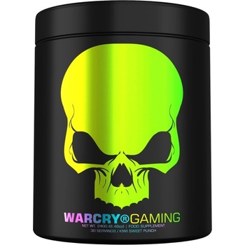 GENIUS NUTRITION Warcry Gaming | with Caffeine, Bacopa & Rhodiola [240 грама] Kiwi Sweet Punch