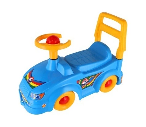 Teddies auto modrá