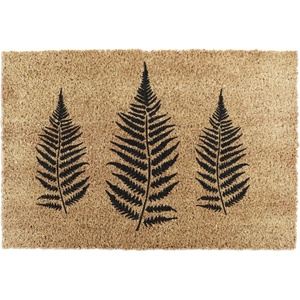 Artsy Mats Изтривалка от кокосови влакна 40x60 cm Fern Leaf - Artsy Doormats (IMG-FERN)