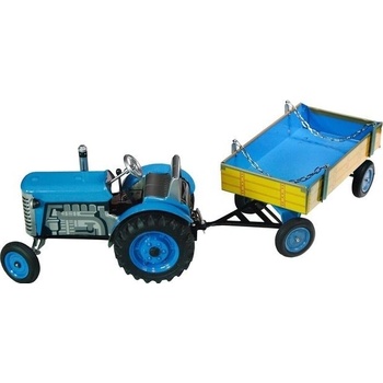 Kovap Traktor ZETOR s valníkem modrý