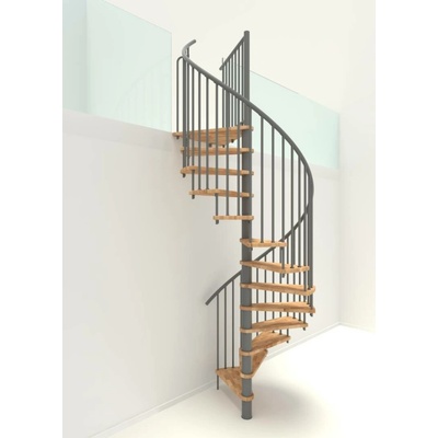 Minka Spiral Smart průměr 140cm, modulové schodiště stavebnicového typu