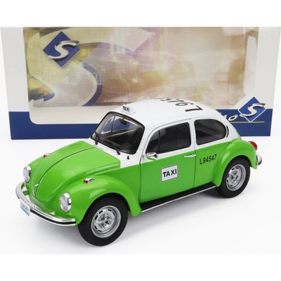 Solido Volkswagen Beetle Kafer 1303 Mexico Taxi 1974 Zelená Bílá 1:18