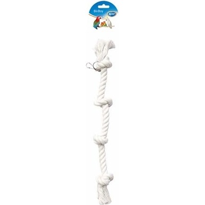 DUVO+ Hračka závesná pre papagáje 6 uzlov z lana 74 cm