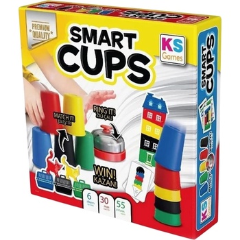 KS Games Настолна игра Smart Cups - Детска (25105)