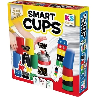 KS Games Настолна игра Smart Cups - Детска (25105)