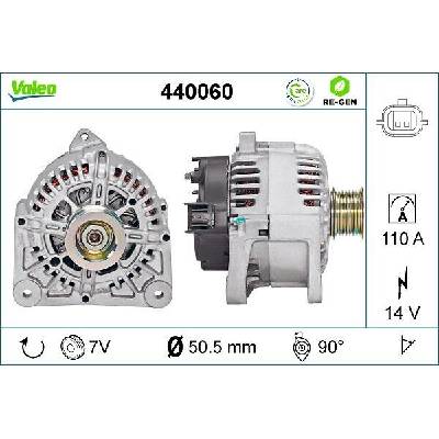 Alternátor VALEO 440060