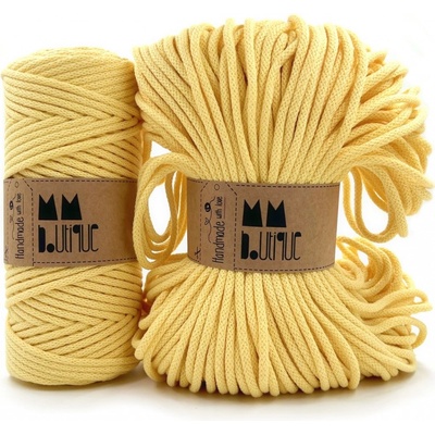 MMboutique bavlněná šňůra 4mm Lemon Varianta návinu: Rolka