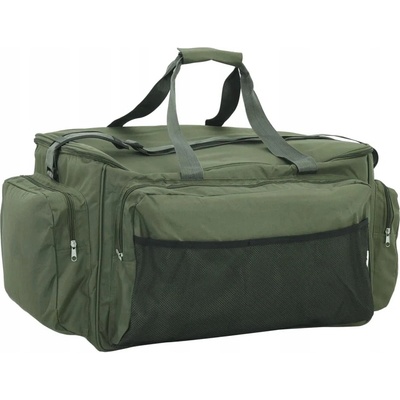 VidaXL Rybářská taška, vodotěsná, tmavě zelená, tkanina Oxford