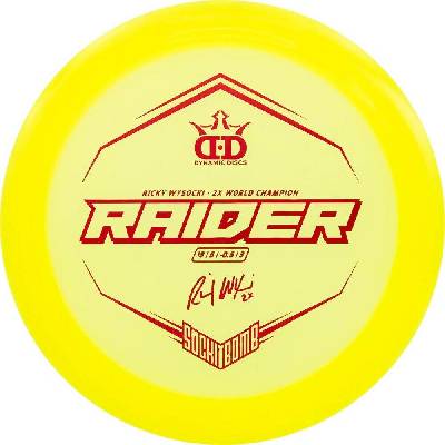 Dynamic Discs Raider Lucid Ice Žlutá