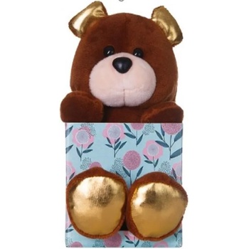 Fluffii Плюшена играчка Fluffii - Мече подарък (F-2124)