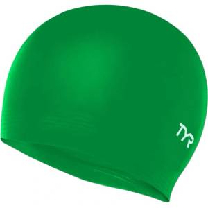 Tyr latex swim cap тъмно зелен