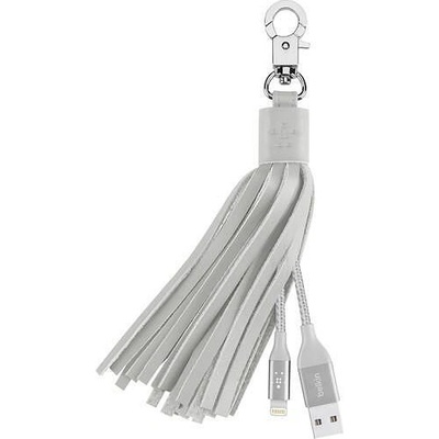 Belkin Плетен кабел Belkin Mixit USB-A към Lightning, Сив