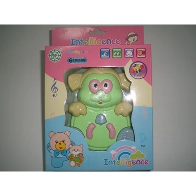 Дрънкалка в кутия с форма на животно