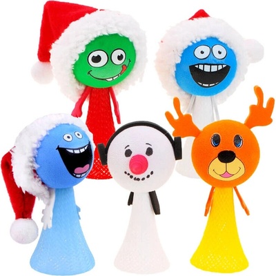 Elf Santa skákajúca postavička 10cm