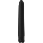 XMS Класически гладък секс вибратор "sensation black" 18 см