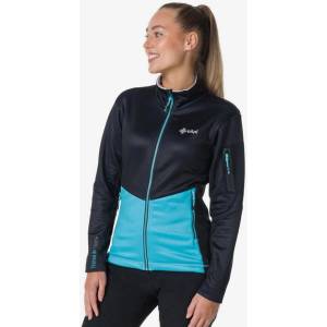 Kilpi Черно-син дамски функционален суитчър с качулка Kilpi TEAM FLEECE-W Kilpi | Sin | ЖЕНИ | XS
